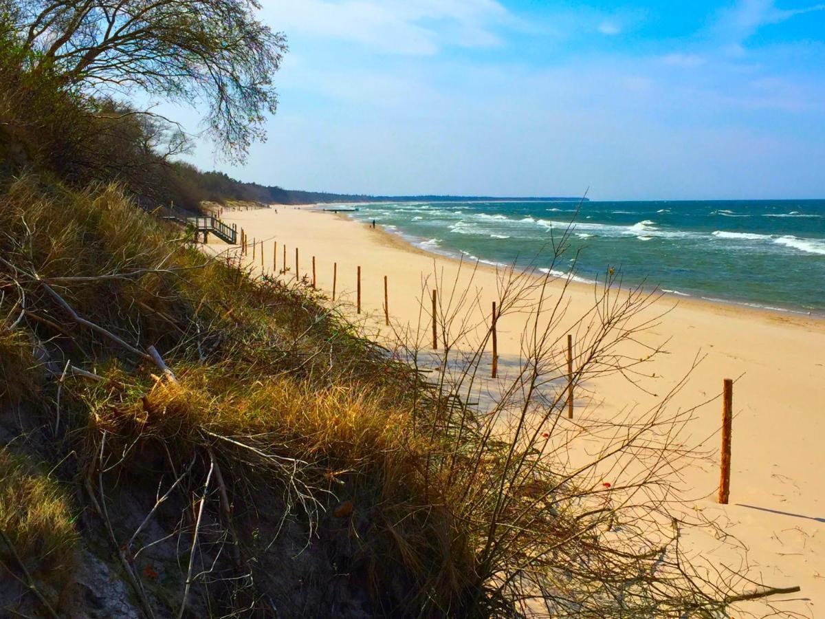 Kolobrzeg, Aqua Sol Polanki Park, Strand 300 M, Schwimmbad, Fitness, Parkplatz, Terasse Esterno foto