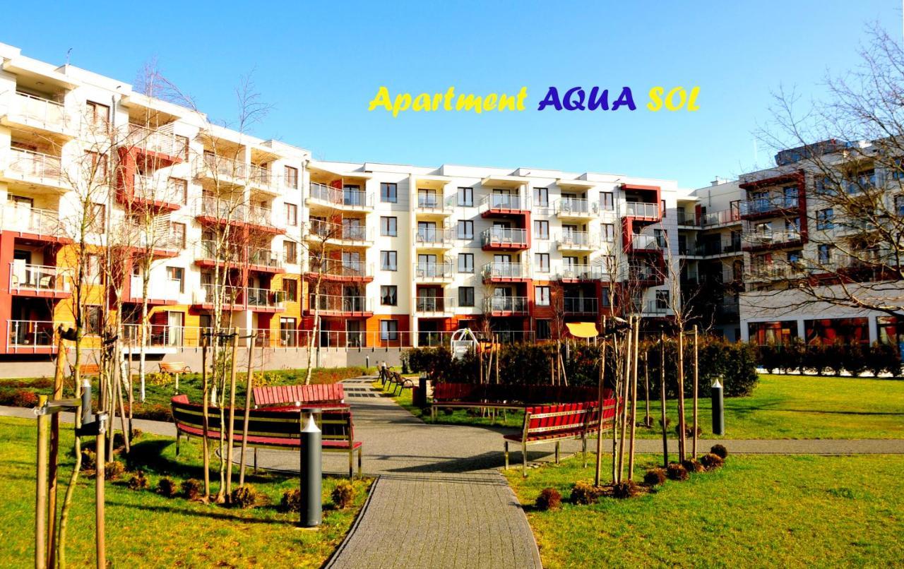 Kolobrzeg, Aqua Sol Polanki Park, Strand 300 M, Schwimmbad, Fitness, Parkplatz, Terasse Esterno foto